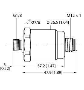 Turck Drucktransmitter PT0.6R1513#100047127