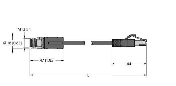 Turck Verbindungsleitung RSSX-RJ45S-8814-6M