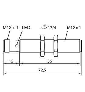 Turck Ultraschallsensor RU20U-M12-LI8X2H1141