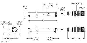 Turck Linearwegsensor WIM32UNTLIOL0.3RS4