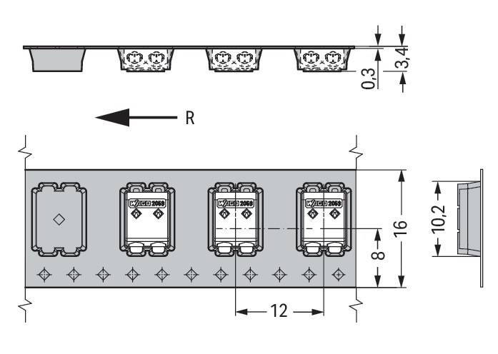 WAGO GmbH & Co. KG SMD-Leiterplattenklemme 2059-302/998-603