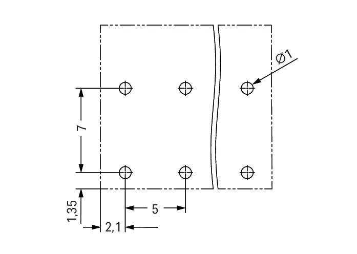 WAGO GmbH & Co. KG THR-Leiterplattenklemme 20863207300000997607