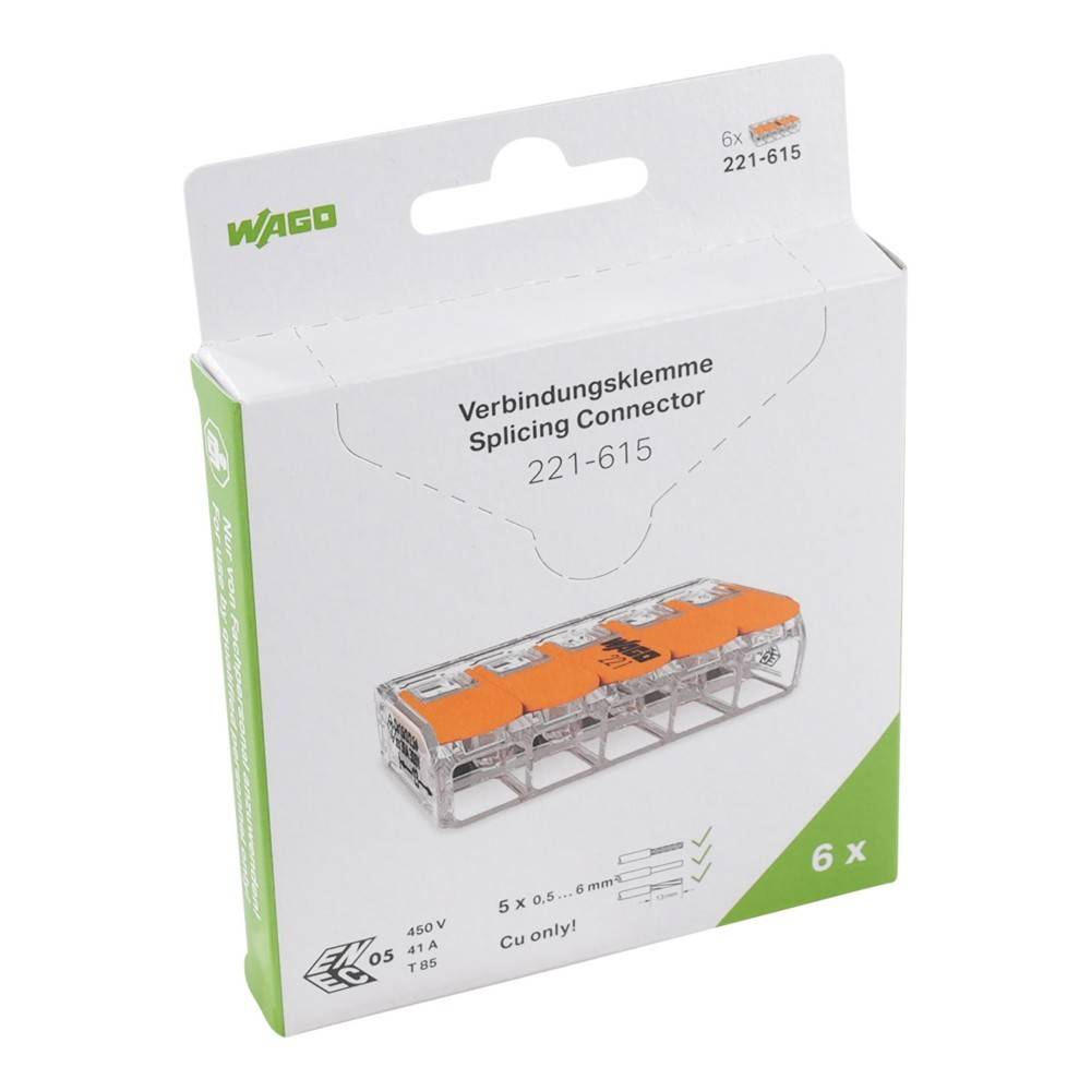 WAGO GmbH & Co. KG Verbindungsklemme 221-615/995-006