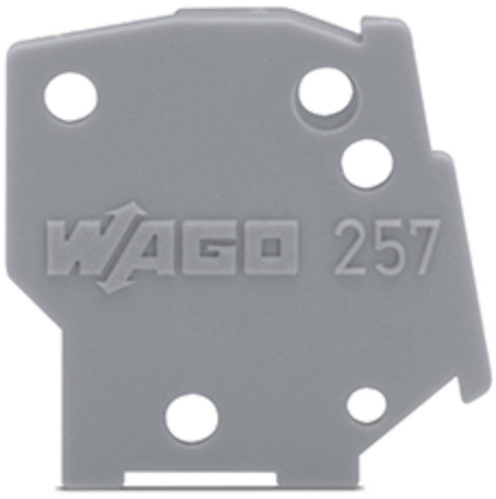 WAGO GmbH & Co. KG Abschlussplatte anrastbar 257-500