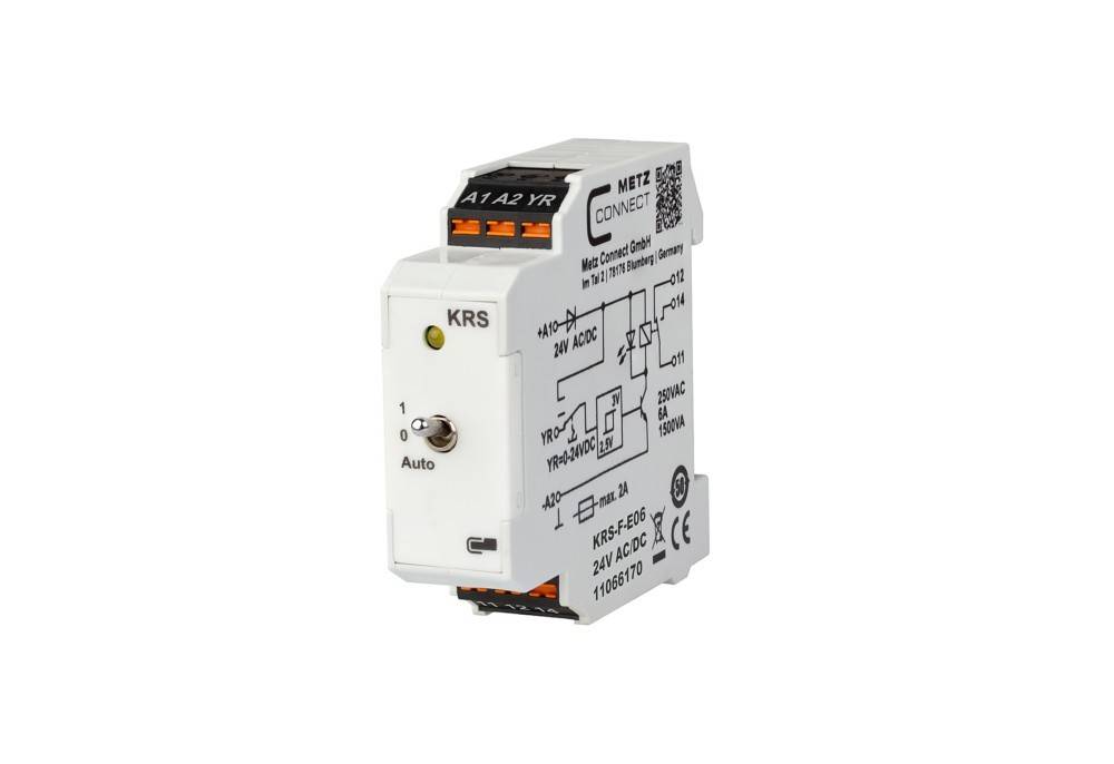 Metz Connect KRS-F-E06 H 24 V AC/DC 11066170