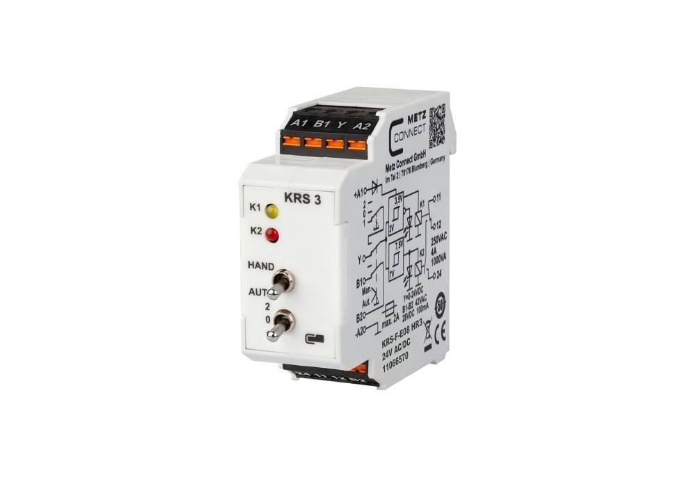 Metz Connect KRS-F-E08 HR3 24 V AC/DC 11066570