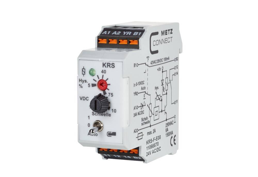 Metz Connect KRS-F-E08 HRP 24 V AC/DC 11066670