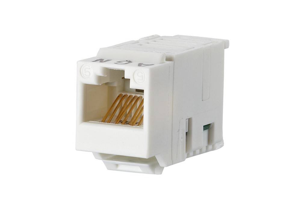 Metz Connect UTP modul Cat.5e weiß 130A08-I-B1