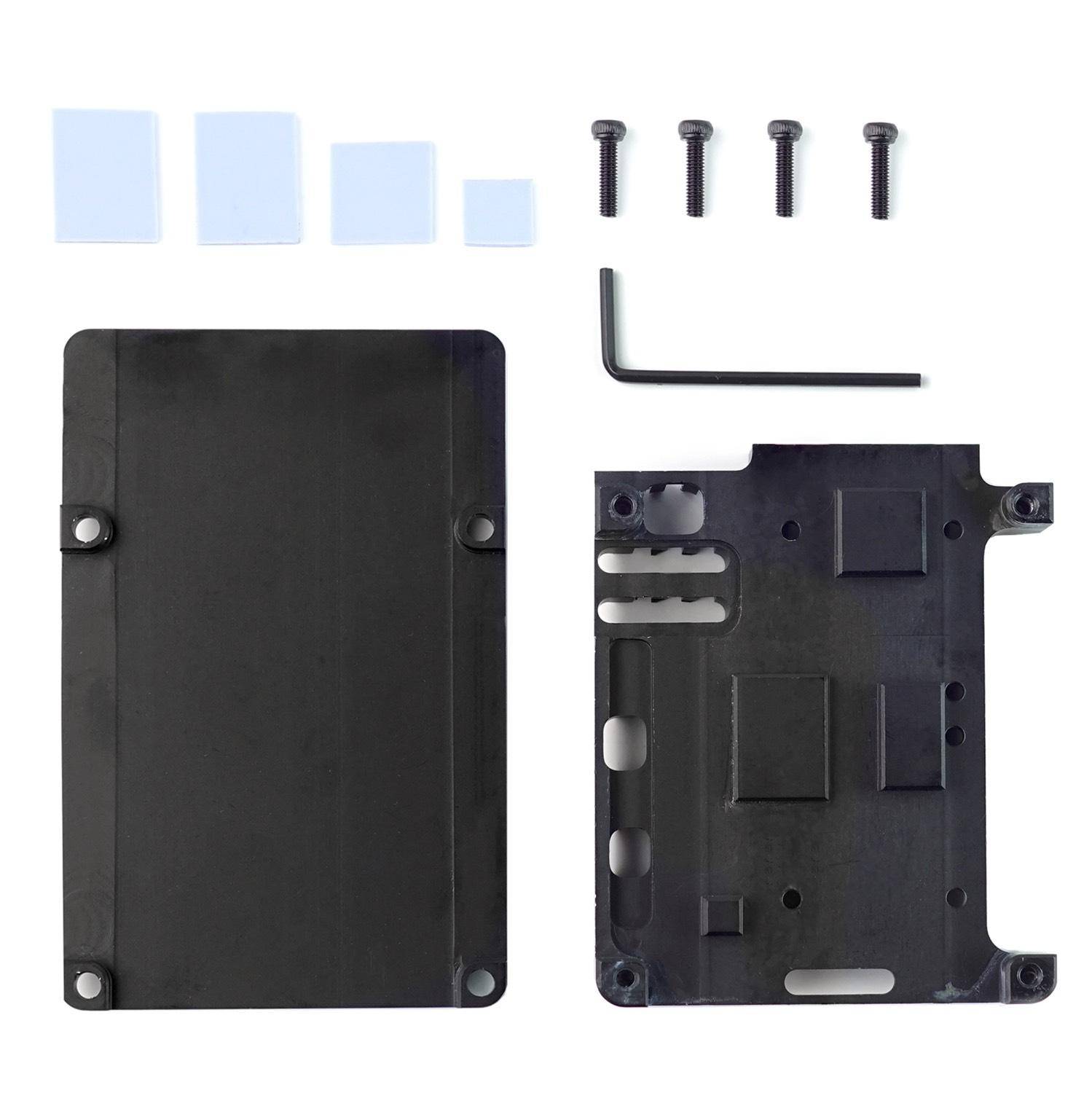 Armor Gehäuse für Raspberry Pi 5, schwarz