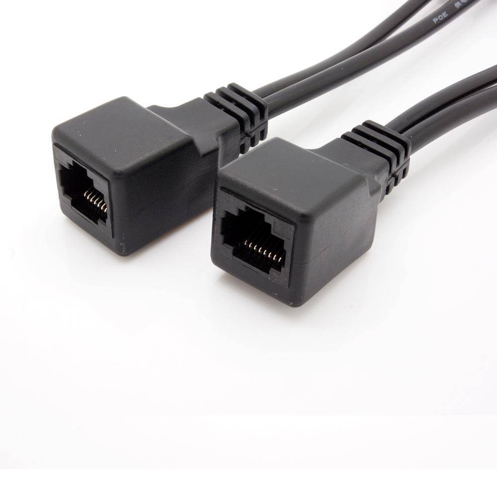 PoE Injektor / Power Adapter, passiv, schwarz