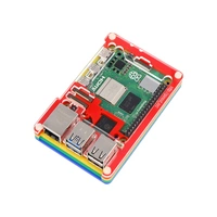 PIMORONI Pibow Gehäuse für Raspberry Pi 5, bunt, PIM678 PIMORONI Pibow Gehäuse für Raspberry Pi 5, bunt, PIM678