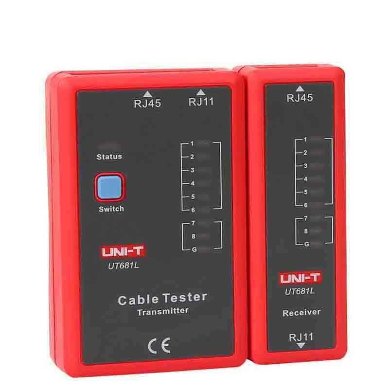UNI-T, UT681L, Kabeltester für RJ45 Ethernet und RJ11 Telefonkabel