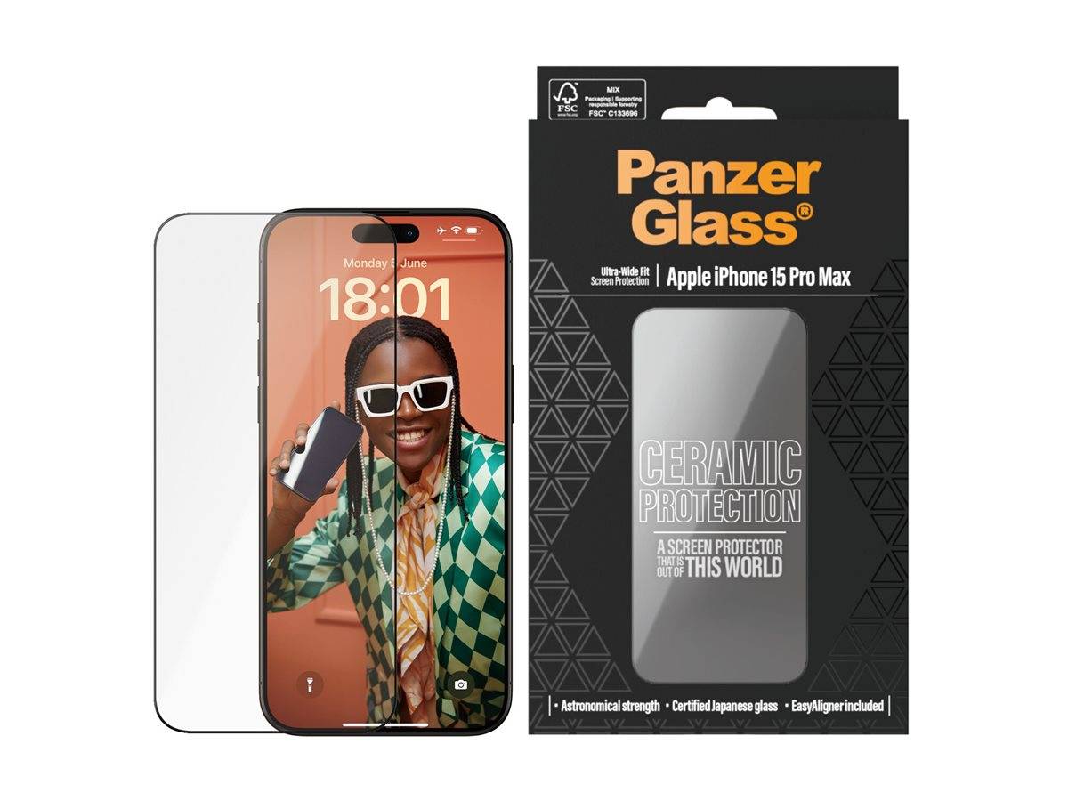 PanzerGlass Ceramic Protection - Bildschirmschutz für Handy