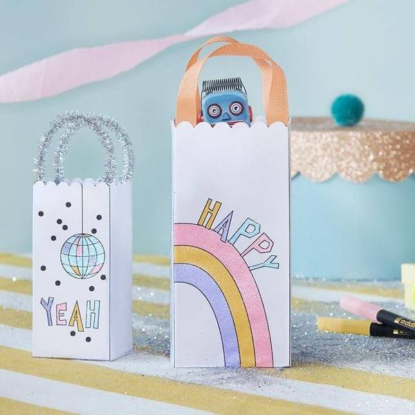 Edding 1200 glitzer Fasermaler 4er Set pastell