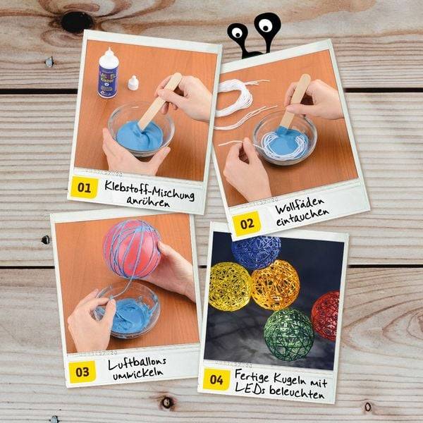 KOSMOS 604288 - Lichterkette Bastelset, AllesKönnerKiste