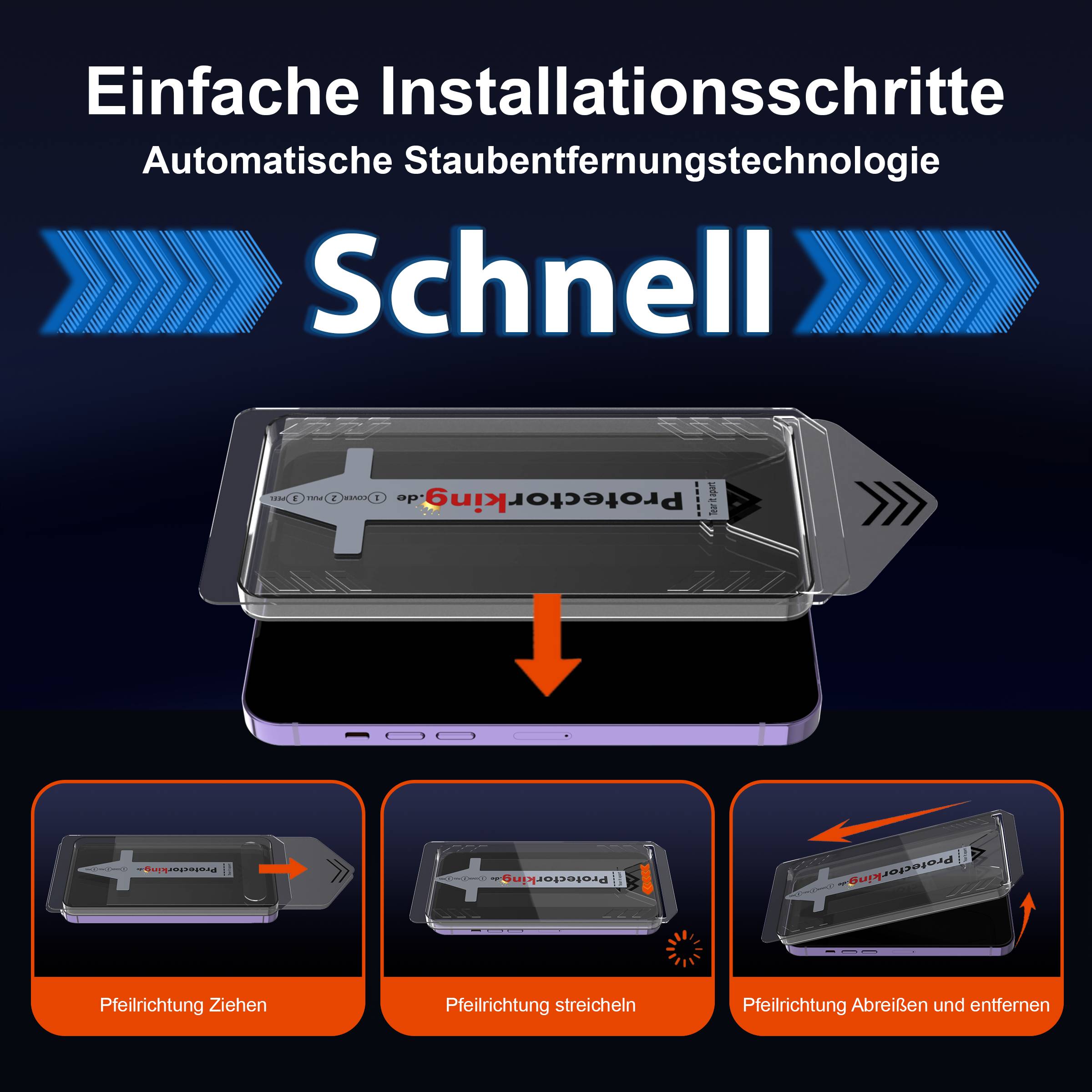 Einfache Installationsschritte: Schnell.