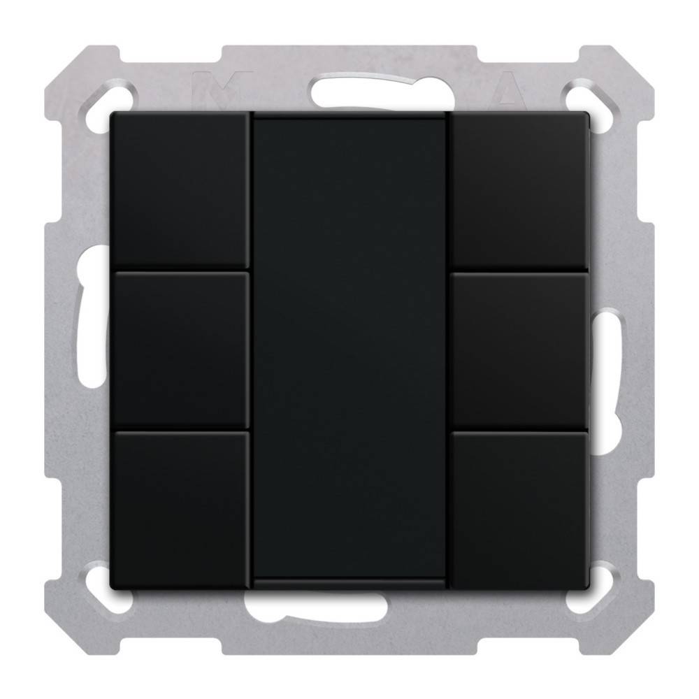 MDT technologies KNX Taster 55 6-fach BE-TA550606.02