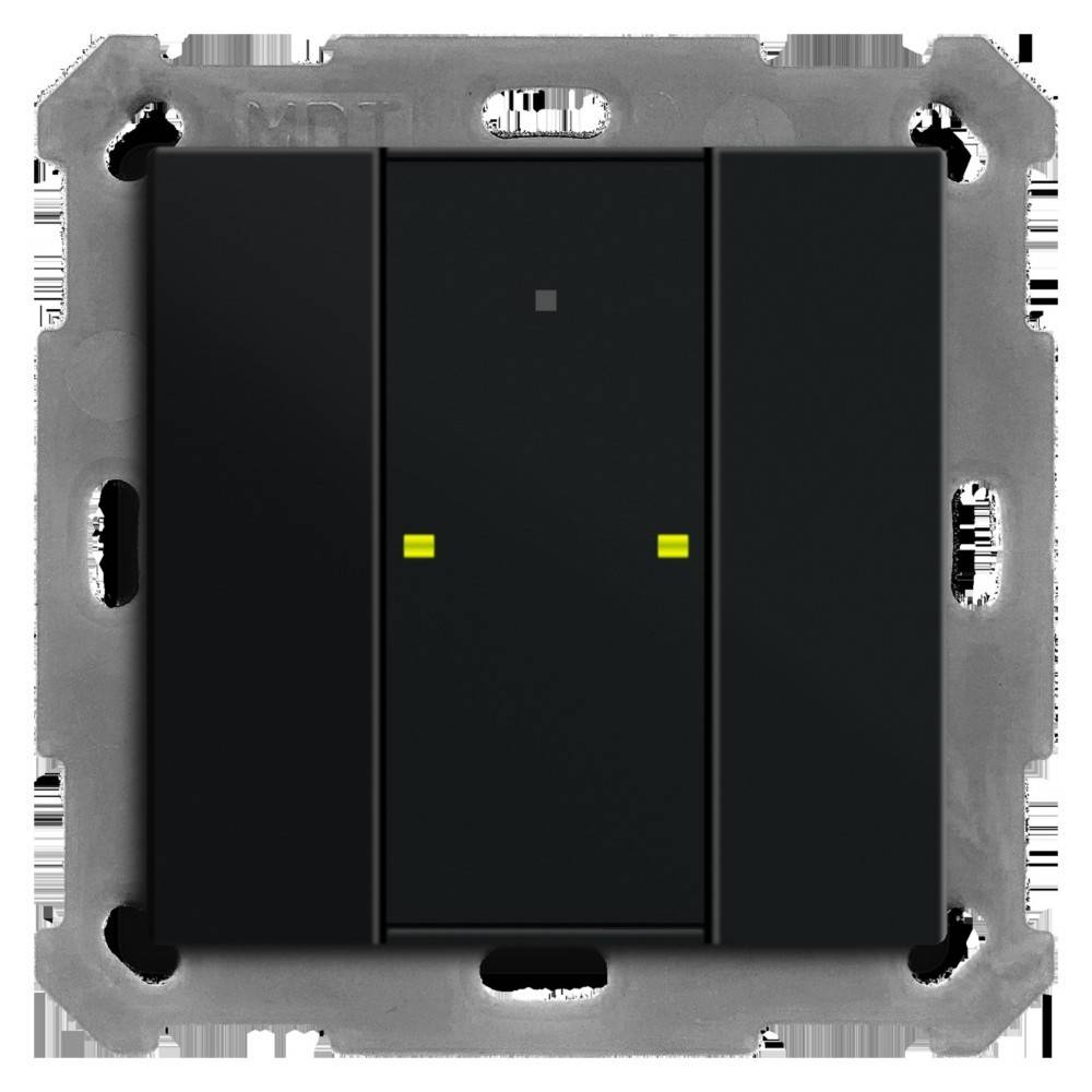 MDT technologies KNX Taster Plus 55 2-fach BE-TA55P206.02