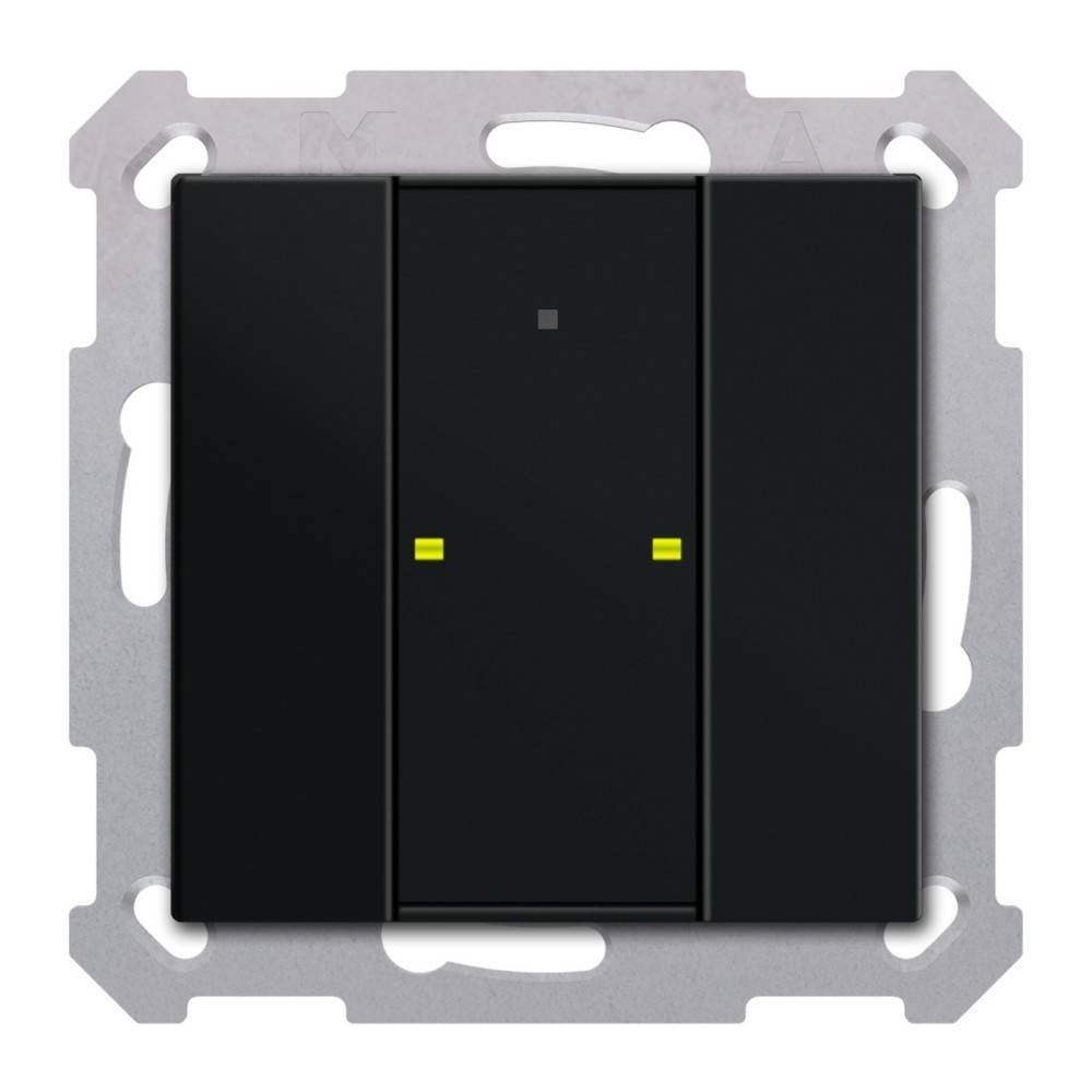MDT technologies KNX Taster Plus 55 2-fach BE-TA55P206.02