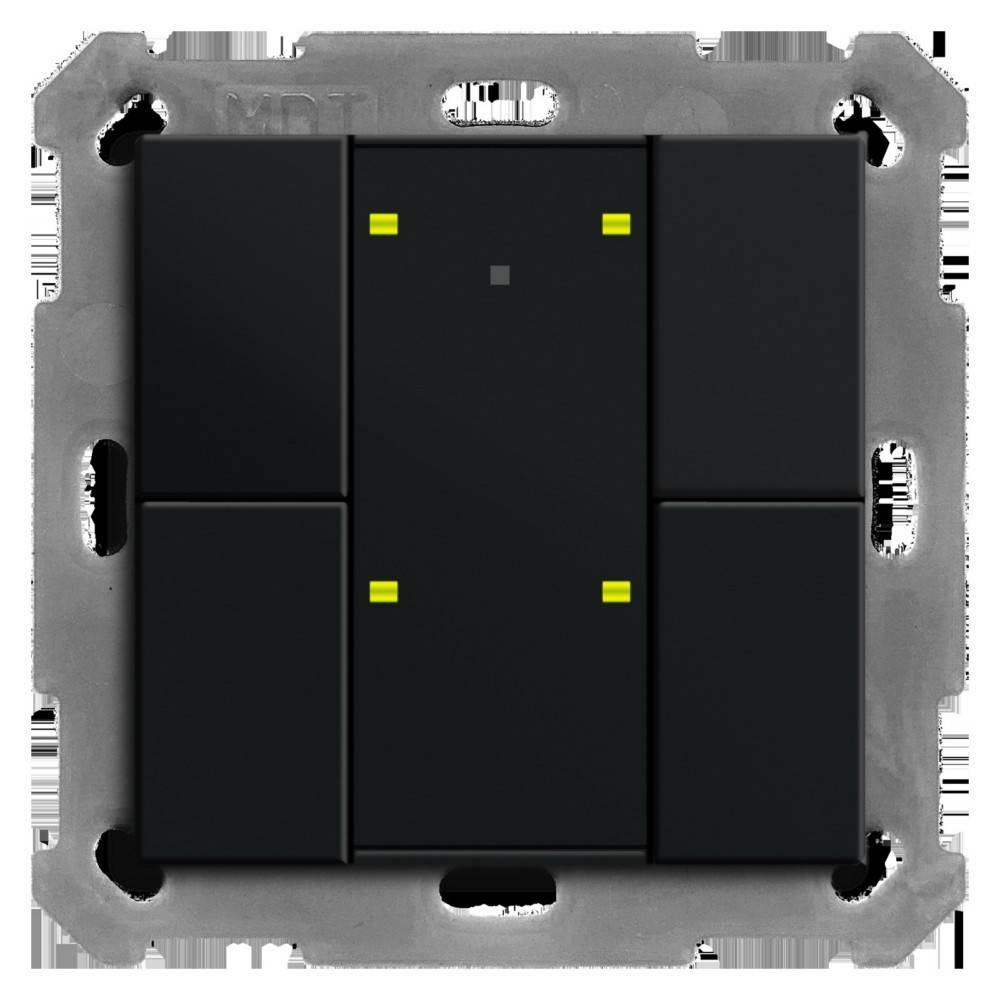 MDT technologies KNX Taster Plus 55 4-fach BE-TA55P406.02