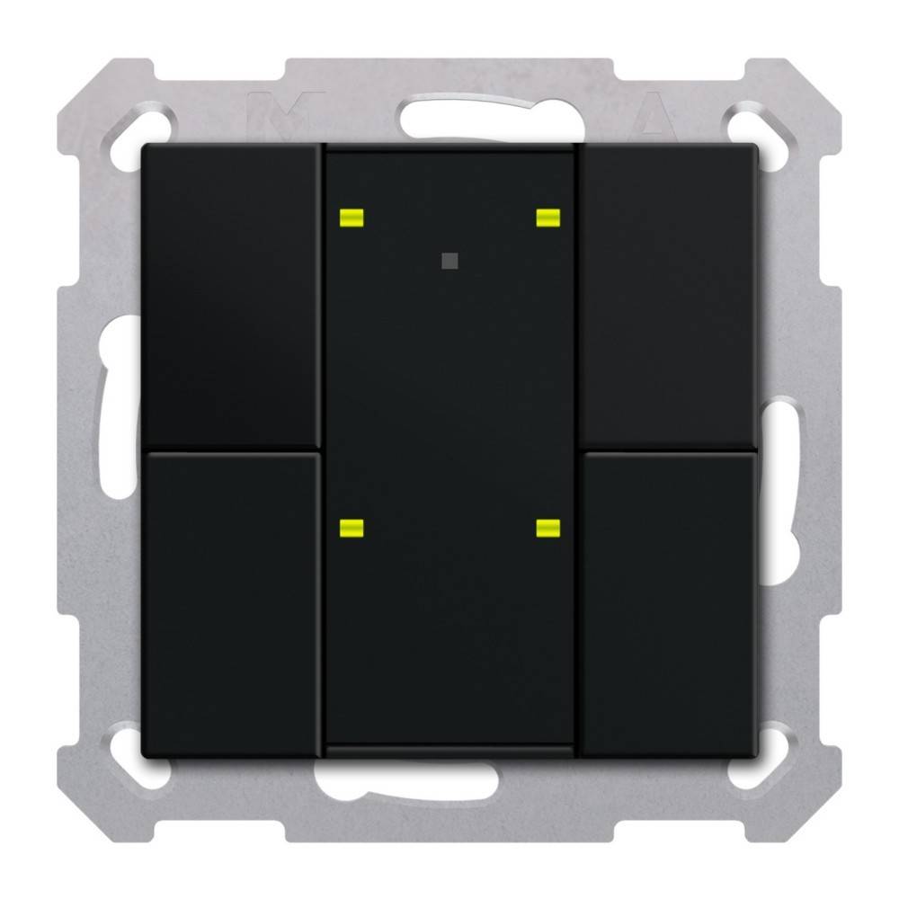 MDT technologies KNX Taster Plus 55 4-fach BE-TA55P406.02