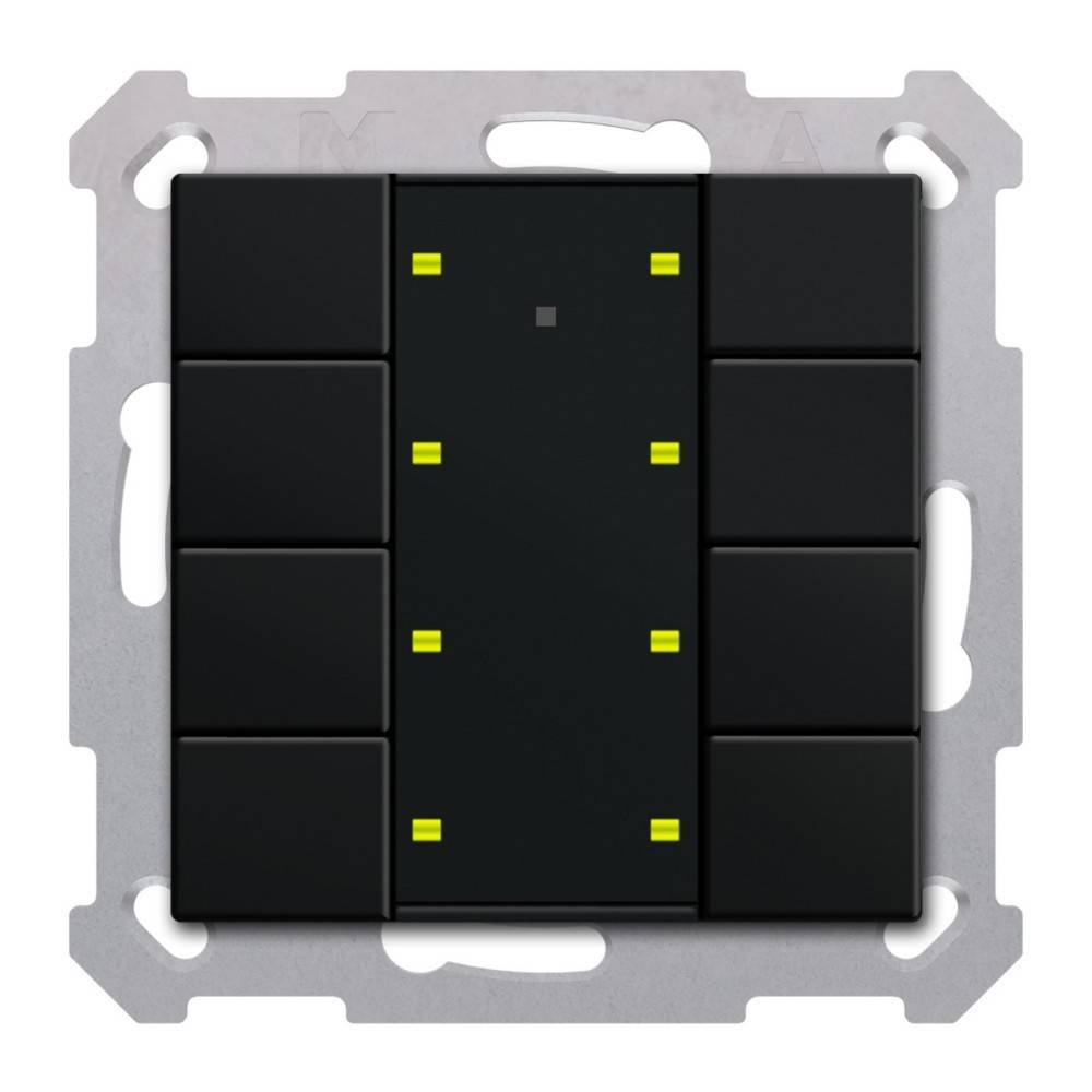 MDT technologies KNX Taster Plus TS 55 8-f BE-TA55T806.02