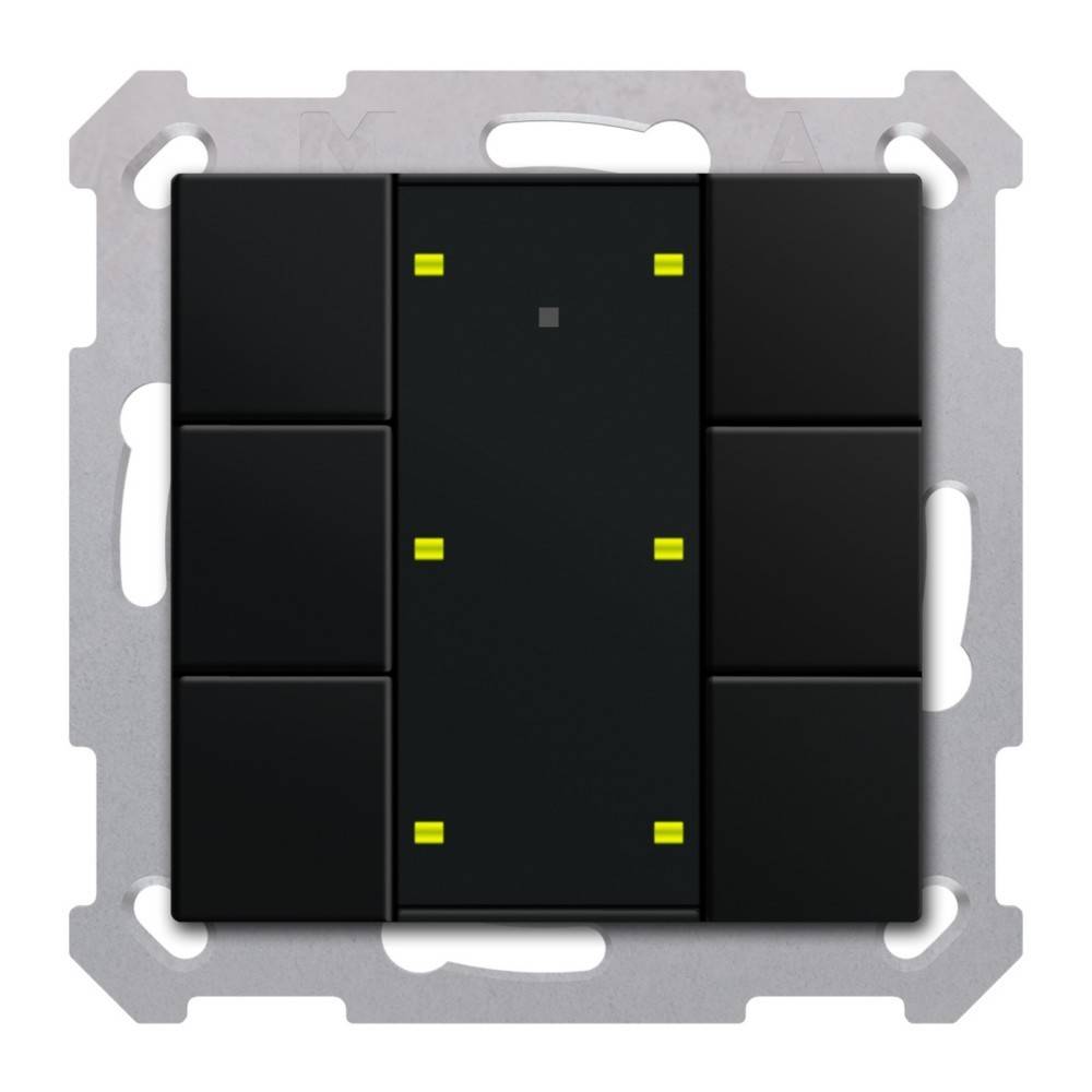 MDT technologies KNX RF+ Funk Taster Plus RF-TA55A606.01