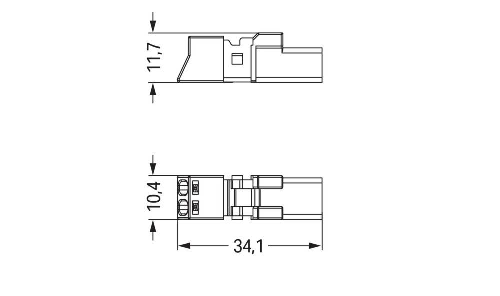 WAGO GmbH & Co. KG Stecker 2-polig 890-292/082-000
