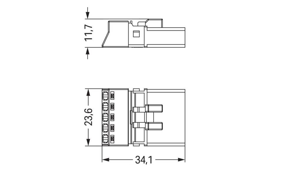 WAGO GmbH & Co. KG Stecker 5-polig 890-275
