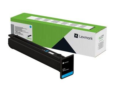 Lexmark - Cyan - original - Box - Tonerpatrone LCCP, LRP