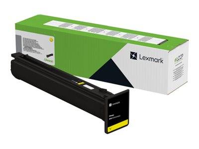 Lexmark - Gelb - original - Box - Tonerpatrone LCCP, LRP
