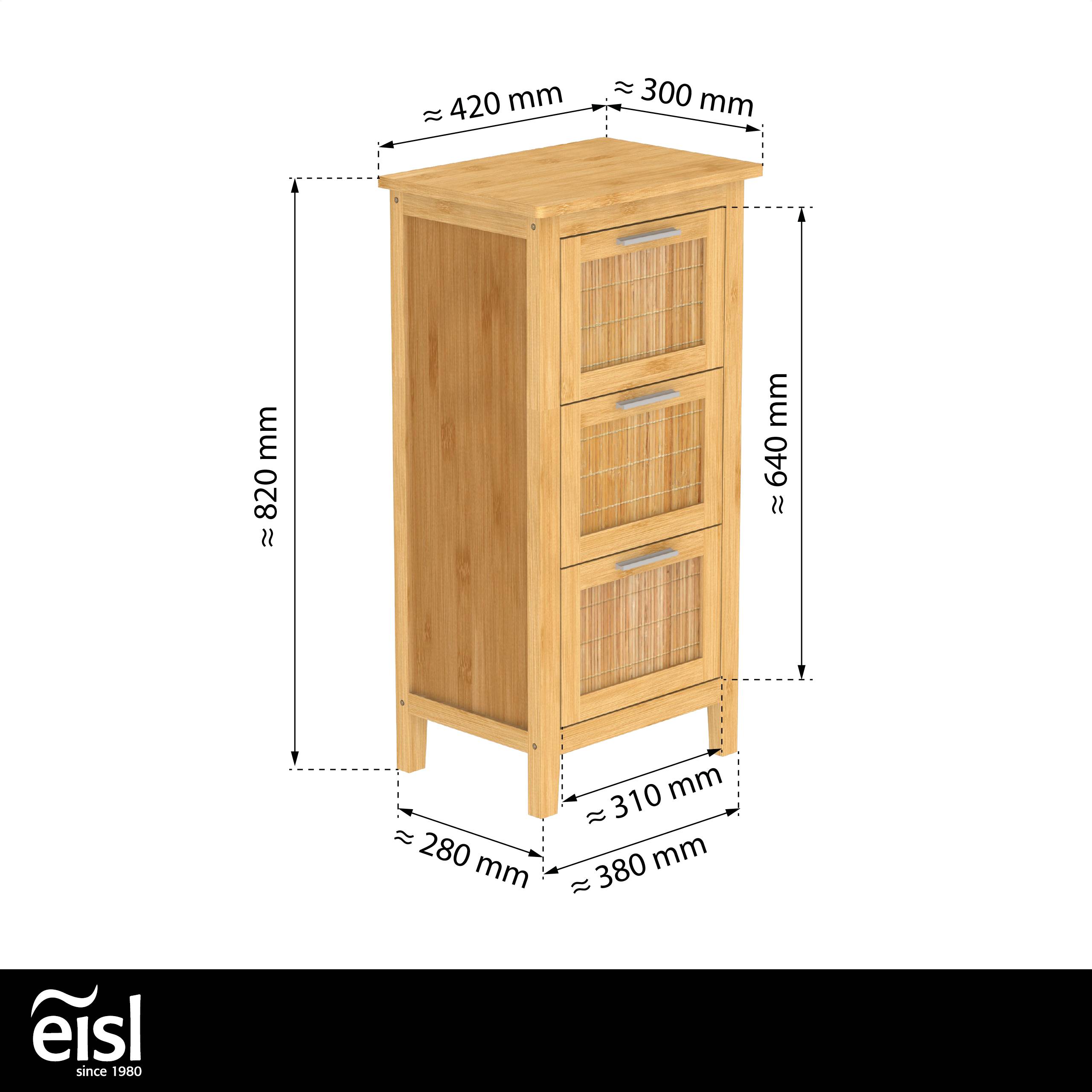 EISL Bambus Unterschrank