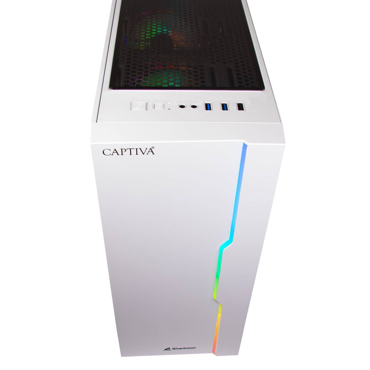Captiva PC Advanced Gaming R78-283 (Ryzen 7 5700X/RTX4060 8GB GDDR6/SSD 1TB/32GB/WLAN/w/o OS)
