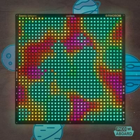 Pimoroni Cosmic Unicorn, 32x32 RGB-LED-Matrix, RP2040, Batteriebetrieb, 2,4 GHz Wireless, 1024 LEDs Pimoroni Cosmic Unicorn, 32x32 RGB-LED-Matrix, RP2040, Batteriebetrieb, 2,4 GHz Wireless, 1024 LEDs