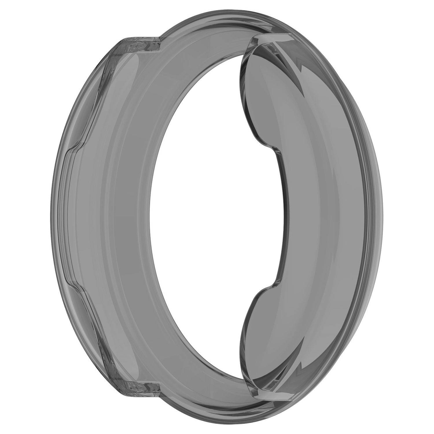 Für Garmin Lily 2 Schutz TPU Watch Gehäuse Transparent / Schwarz