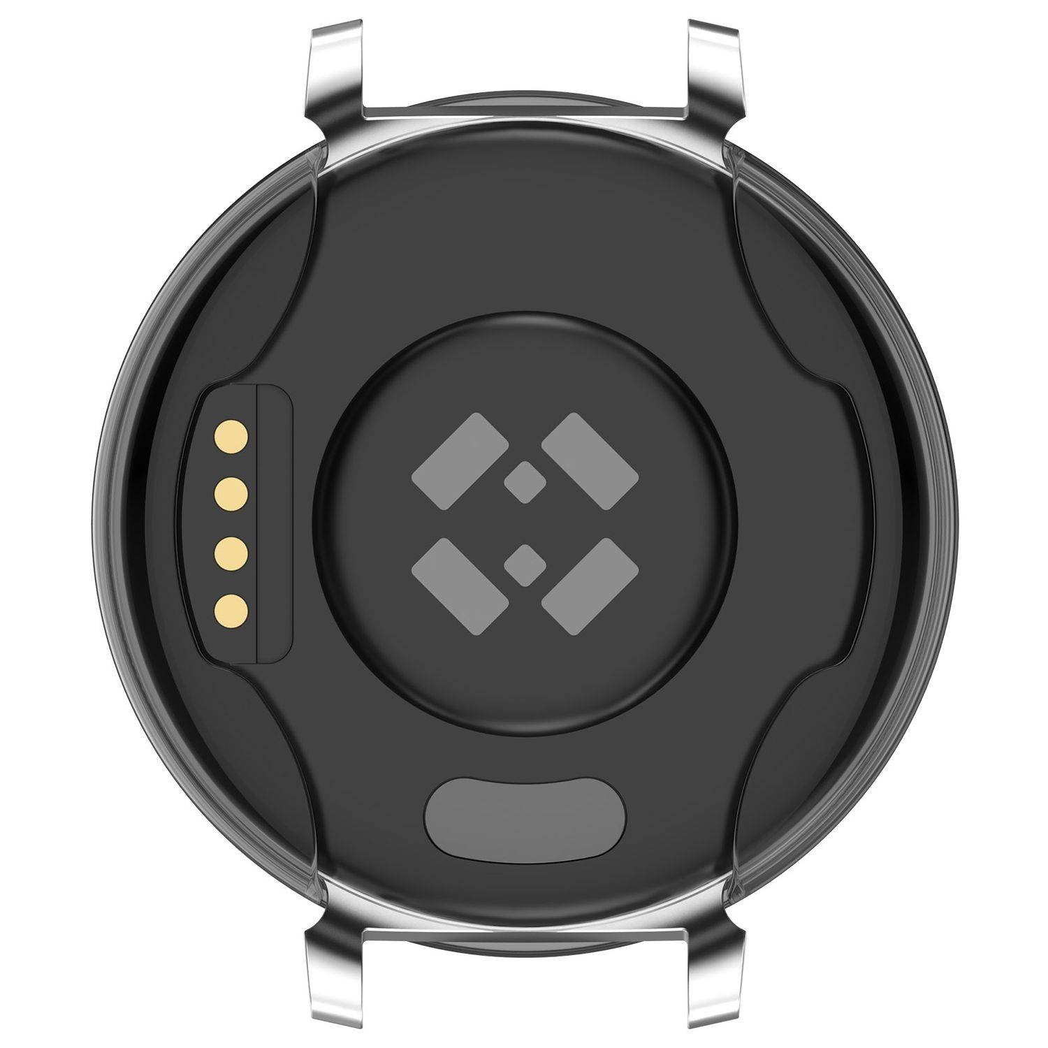 Für Garmin Lily 2 Schutz TPU Watch Gehäuse Transparent / Schwarz