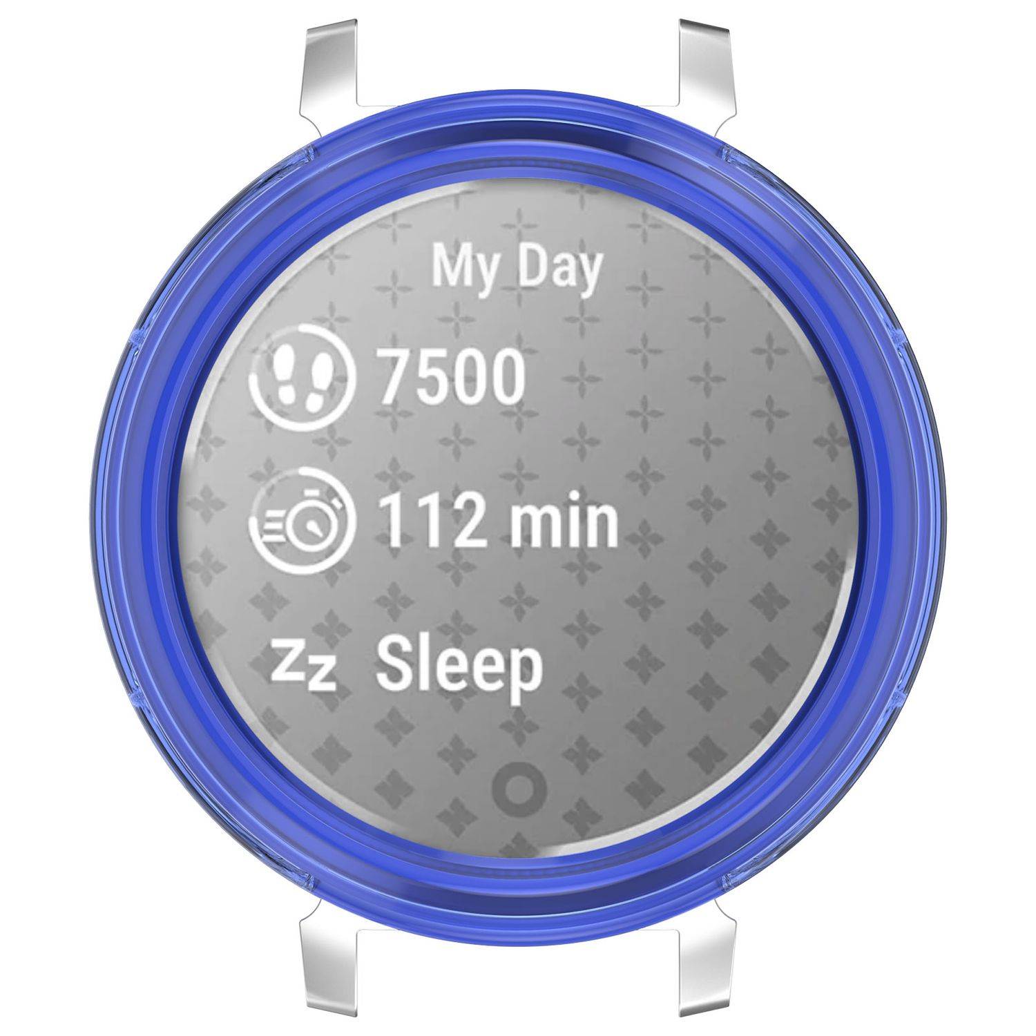 Für Garmin Lily 2 Schutz TPU Watch Schutz Gehäuse Transparent / Blau