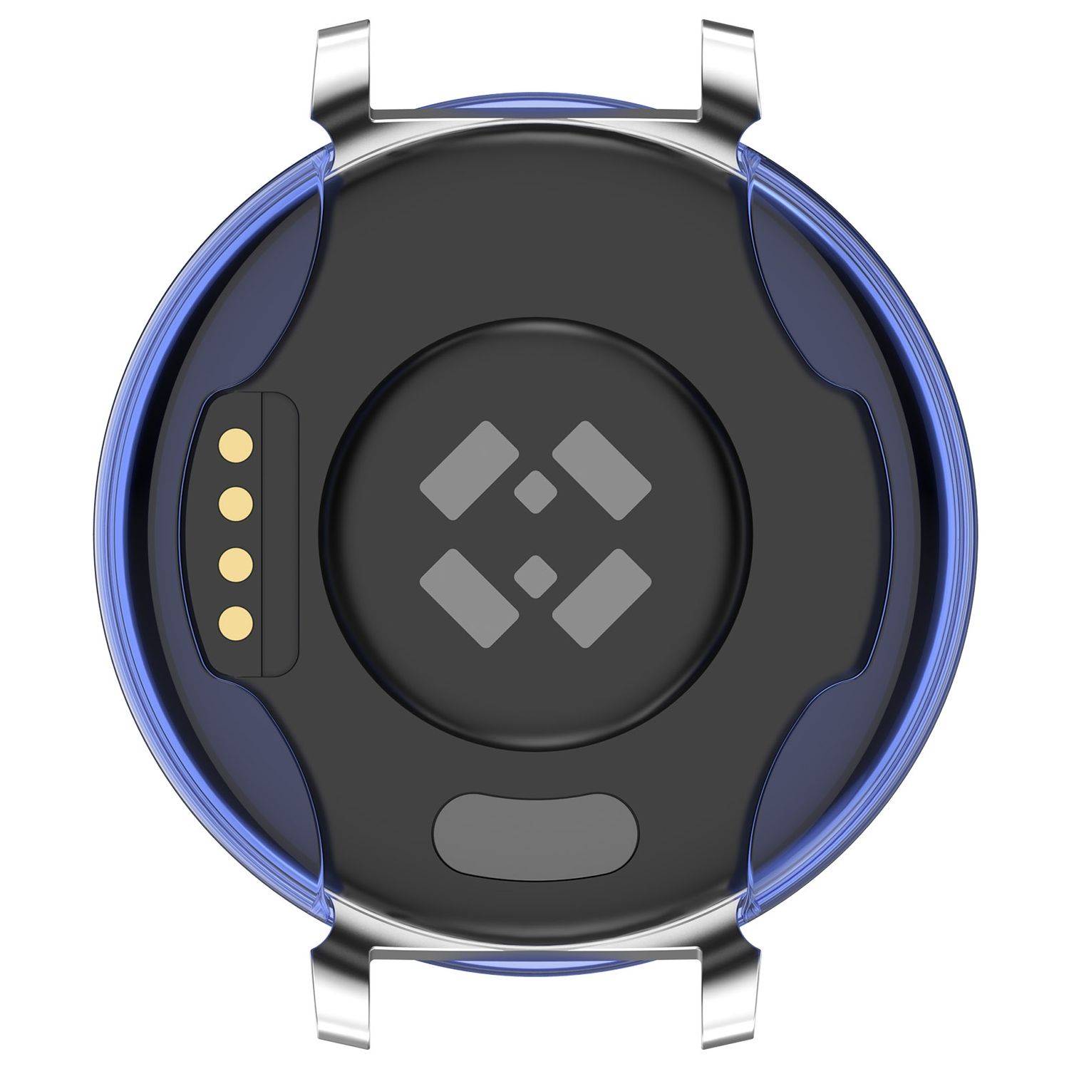 Für Garmin Lily 2 Schutz TPU Watch Schutz Gehäuse Transparent / Blau