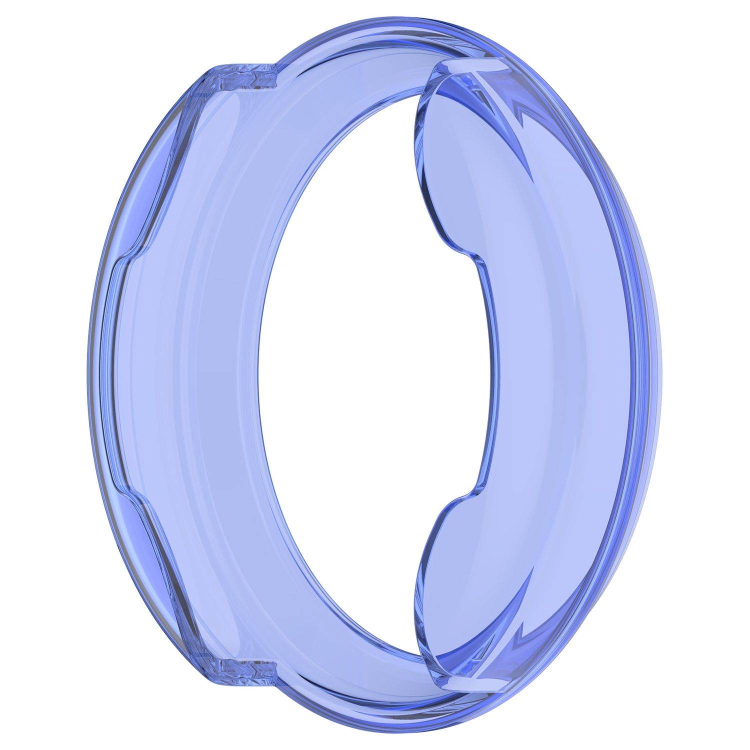 Für Garmin Lily 2 Schutz TPU Watch Schutz Gehäuse Transparent / Blau