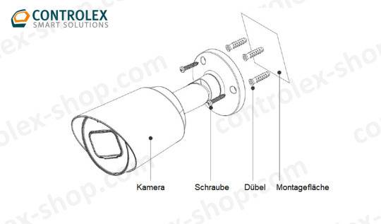 Dahua - HAC-HFW1200TP-0280B-S6 - HDCVI - Bullet, - 2 MP - 2,8mm fix Objektiv - Max. 25fps@1080P - Max.IR ~30m - DWDR,3D