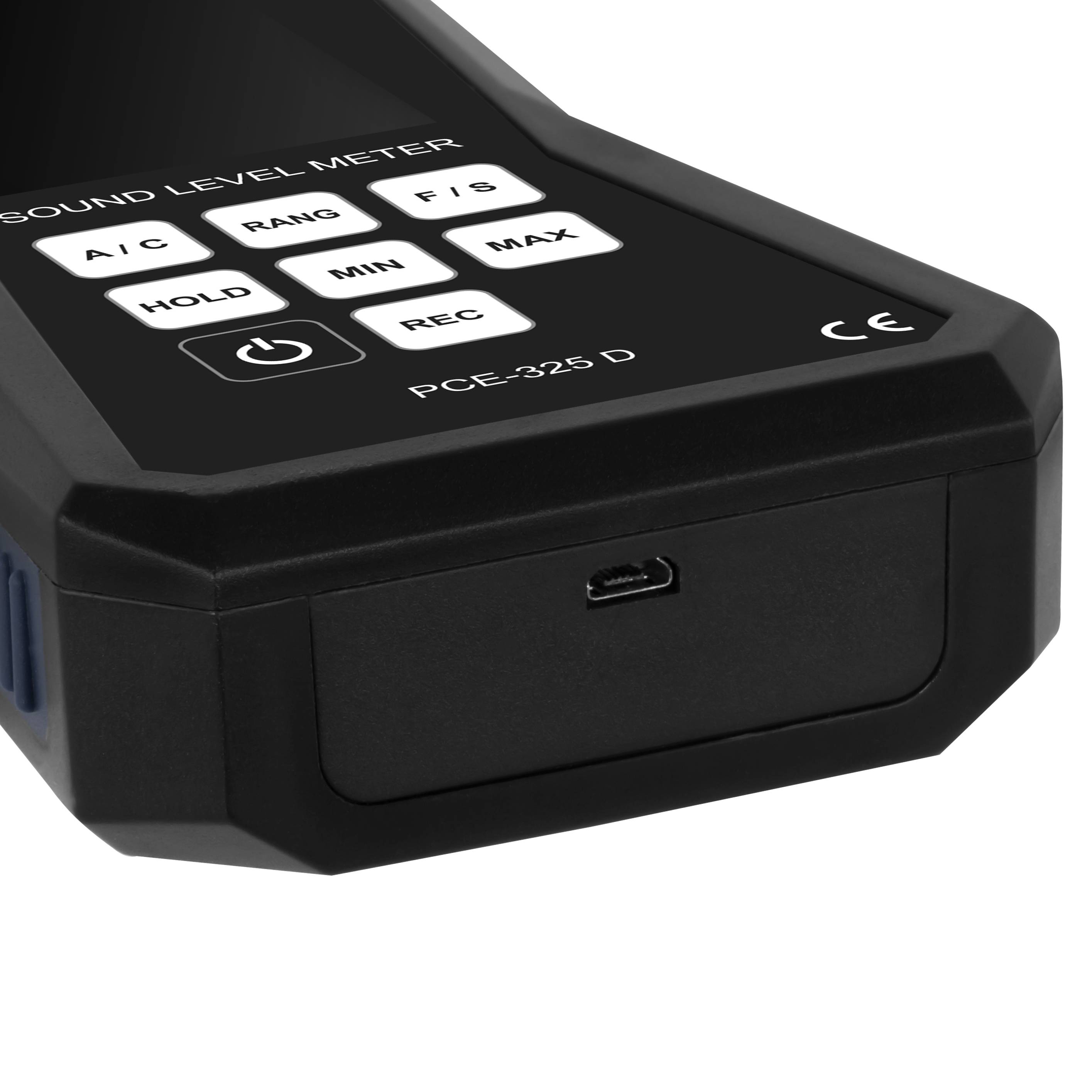 PCE Instruments Schallpegelmessgerät PCE-325D mit Datenlogger |Aufnahmemodus |Speicher für 32000 Werte |inkl. Software