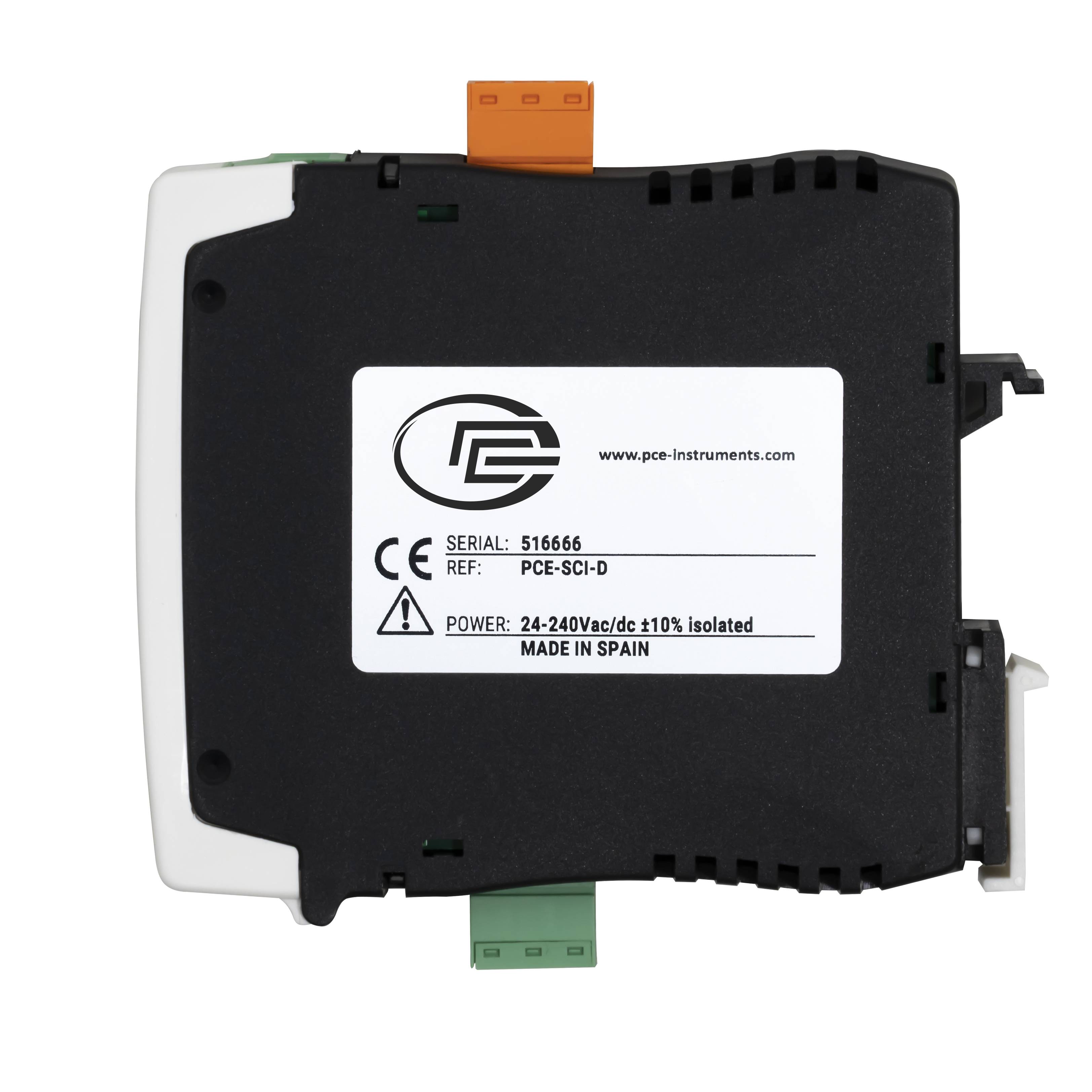 PCE Instruments Trennsignalwandler PCE-SCI-D Konfigurierbarer Messumformer für elektrische Signale |7-Segment Anzeige