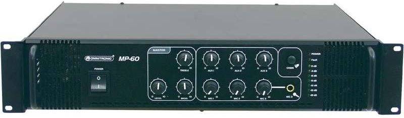 Omnitronic MP-60 PA mixing amplifier