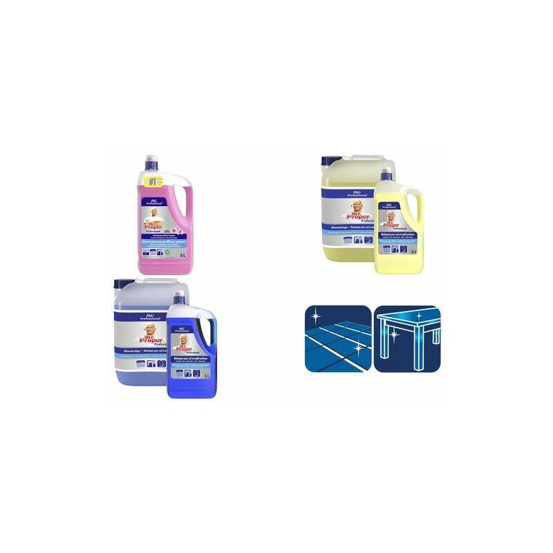 P&G Professional Meister Proper Allzweckreiniger, 5 l, Ocean