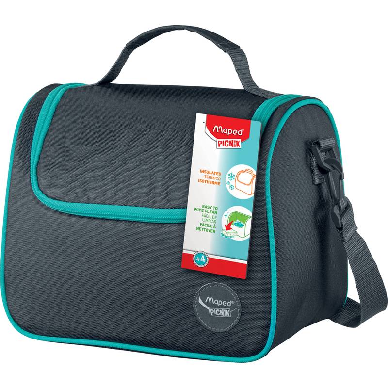 Maped PICNIK Lunch-Tasche ORIGINS mit Schultergurt, grau