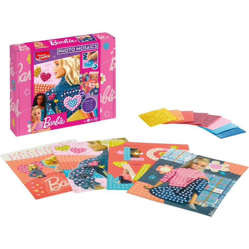 Maped Creativ Moosgummi-Mosaik PHOTO MOSAICS Barbie