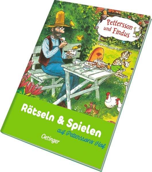 Pettersson und Findus. Puzzle im Buch. 100 Teile