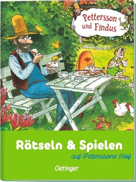 Pettersson und Findus. Puzzle im Buch. 100 Teile