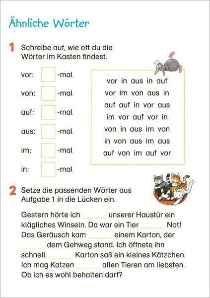 Fit für Deutsch 2. Klasse. Mein 5-Minuten-Block