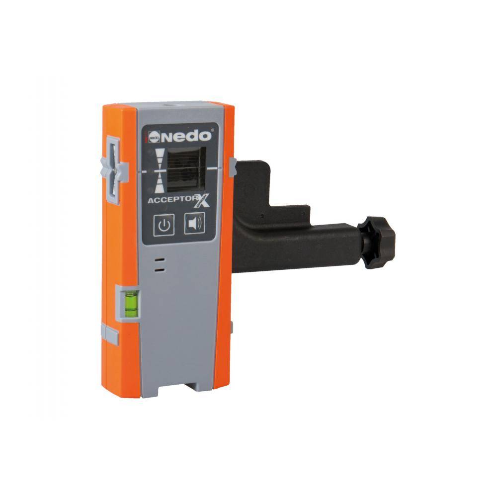 Nedo Laserempfänger - ACCEPTOR X green - für grüne Linienlaser - Wellenlänge 510 bis 540 nm - Preis per Stück